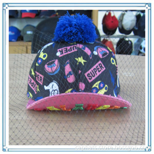 2015 Hot Design Custom Curved Bill Baseball Mesh Snapback Hat Hip Hop Embroidery Caps (SHXE-011301)